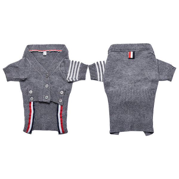 HKM-1057341 Cozy Cotton Knit Dog Sweater for Small and Medium-Sized Pets