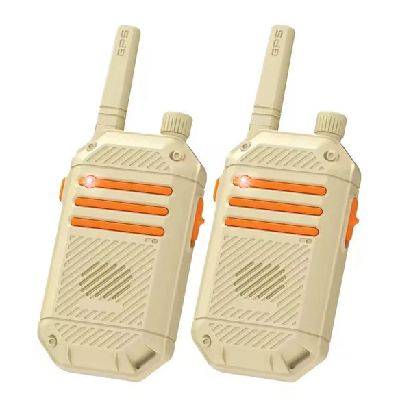 HKM-105811 Kids Battery Operated Long Range Walkie Talkie Set, Waterproof Plastic Toy - 2-Pack