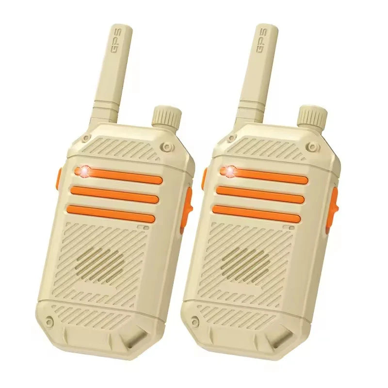 HKM-105811 Kids Battery Operated Long Range Walkie Talkie Set, Waterproof Plastic Toy - 2-Pack