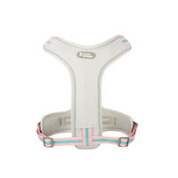 HKM-105875 Adjustable Dog Chest Strap Vest in Pink Marble, Passion Red, Space Adventurer, Black Carbon Molecule, Vitality Powder - Sizes S, M, L, XL