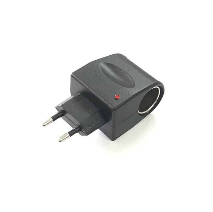 HKM-105875 Universal Car Charger Tester with Round Interface - Input Voltage 90-240V, Output 12V, 500mA, Compact Design