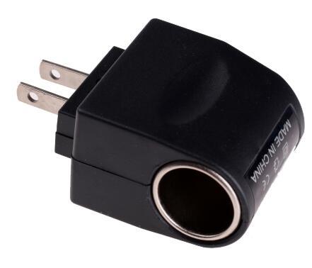 HKM-105875 Universal Car Charger Tester with Round Interface - Input Voltage 90-240V, Output 12V, 500mA, Compact Design