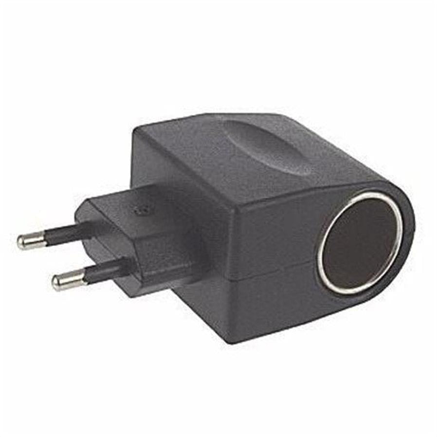 HKM-105875 Universal Car Charger Tester with Round Interface - Input Voltage 90-240V, Output 12V, 500mA, Compact Design