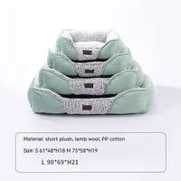 HKM-1059389 Self-Heating Thermal Pet Bed - Cozy Nest for Cats in Various Sizes