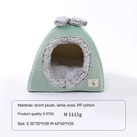 HKM-1059389 Self-Heating Thermal Pet Bed - Cozy Nest for Cats in Various Sizes