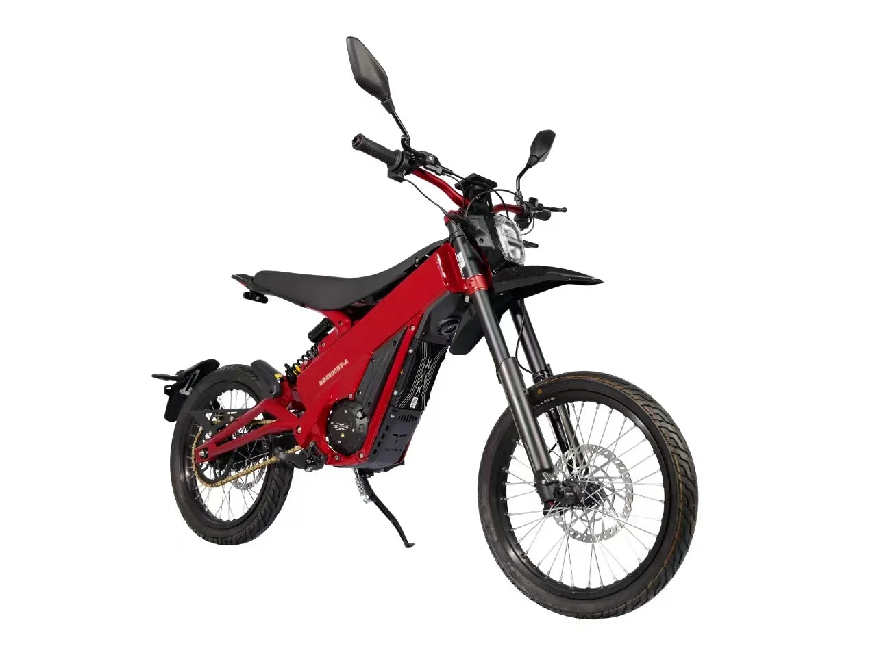 HKM-105939 Long Range 60V 40Ah Electric Off-Road Motorcycle with Dual Hydraulic Suspension and Oil Pressure Disc Brakes