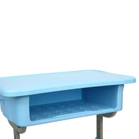 HKM-106131 Modern Metal School Desk and Chair Set for Classroom Use