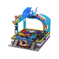 HKM-106259 Electric Remote Control Bumper Boat Building Block Set - 2044 Pieces, Model Theme, For Ages 8 and Up
