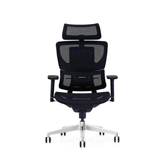 HKM-106451 Ergonomic Mesh Office Chair with High Back Support and Adjustable 3D Headrest