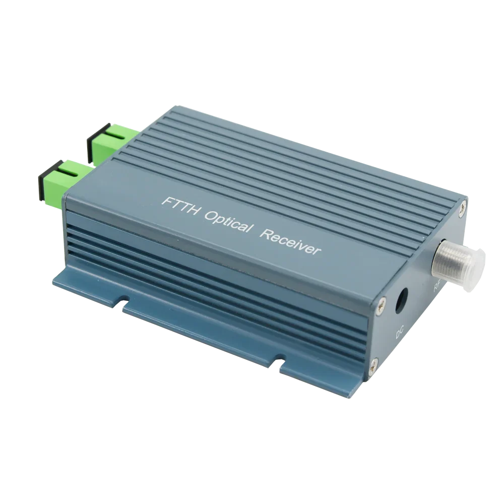 HKM-106515 Mini Optical Receiver HZY-0303AWD with WDM, Active Receiver in Metal Housing