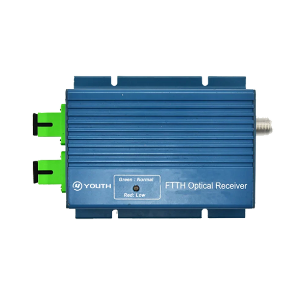 HKM-106515 Mini Optical Receiver HZY-0303AWD with WDM, Active Receiver in Metal Housing