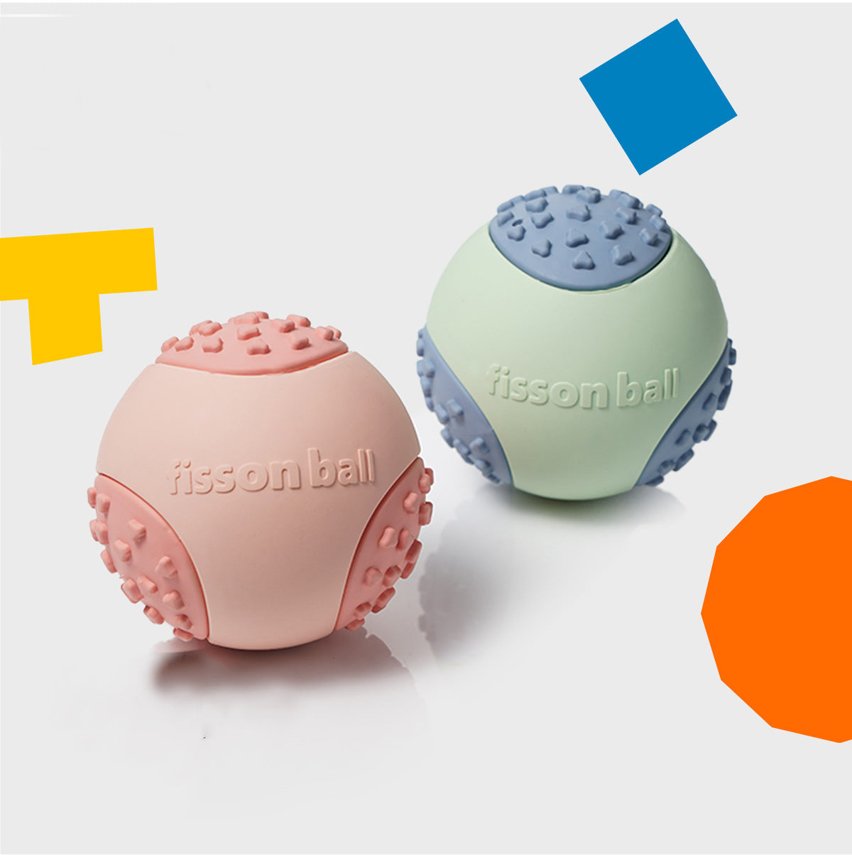 HKM-1068349 Interactive Rolling Dog Ball Toy for Small to Large Dogs - Durable, Washable & Safe Pet Fun