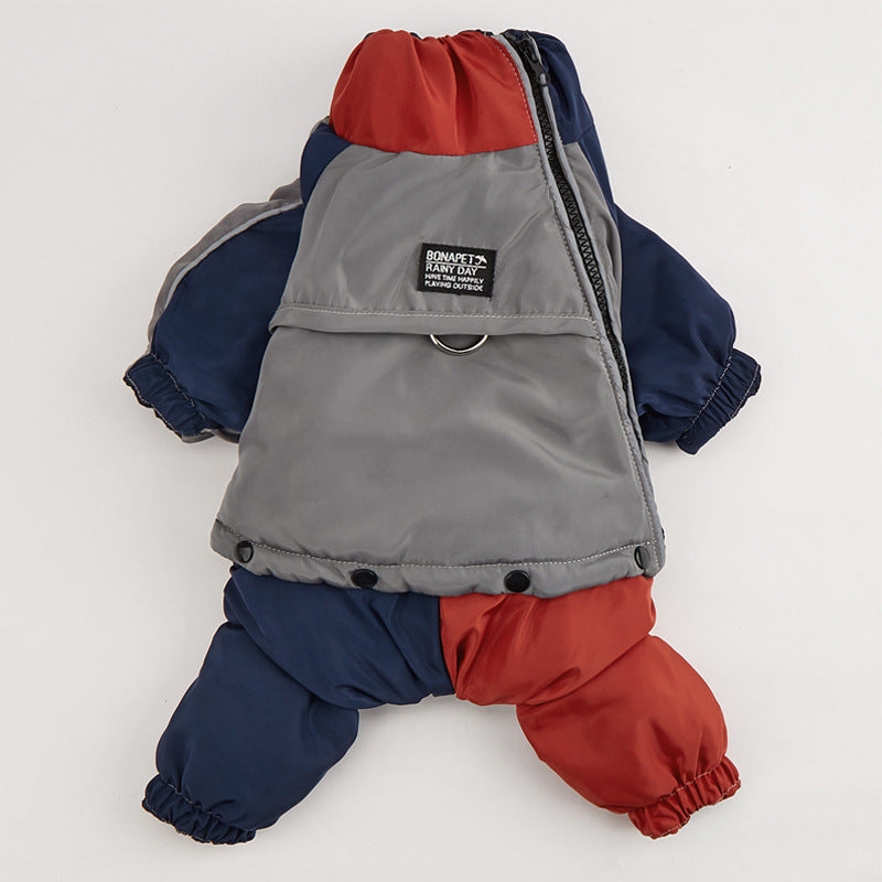 HKM-1069501 Cozy Cotton-Padded Winter Dog Clothing in Various Colors and Sizes