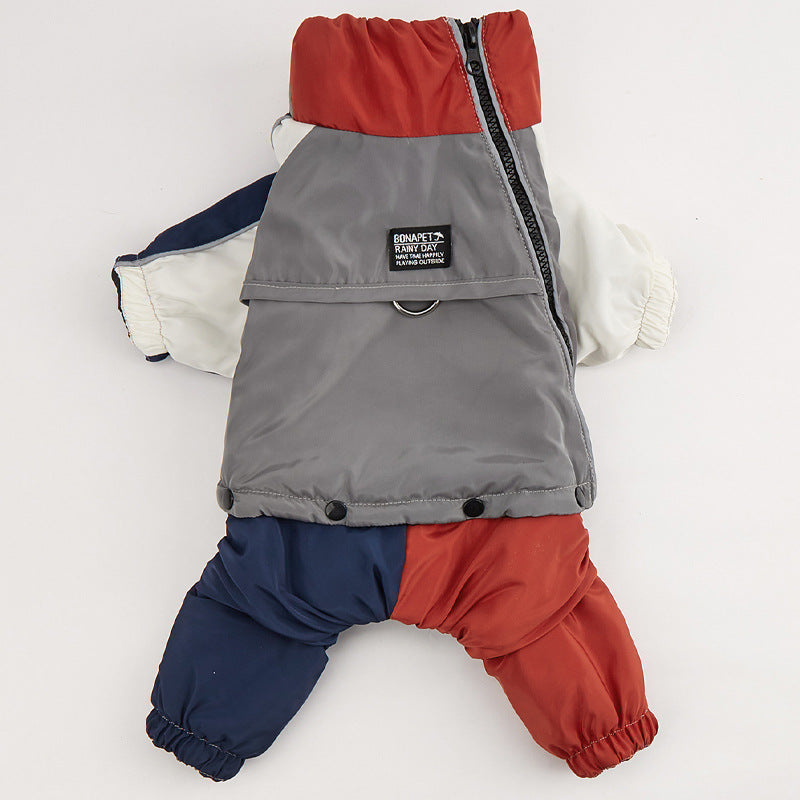 HKM-1069501 Cozy Cotton-Padded Winter Dog Clothing in Various Colors and Sizes