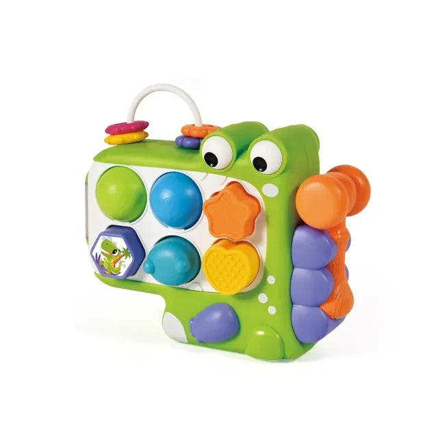 HKM-106963 Educational Dinosaur Sorting and Matching Blocks for Kids - Safe and Engaging Montessori Toy