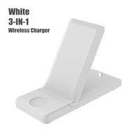 HKM-107027 Three-in-One Wireless Charging Stand in Multiple Colors