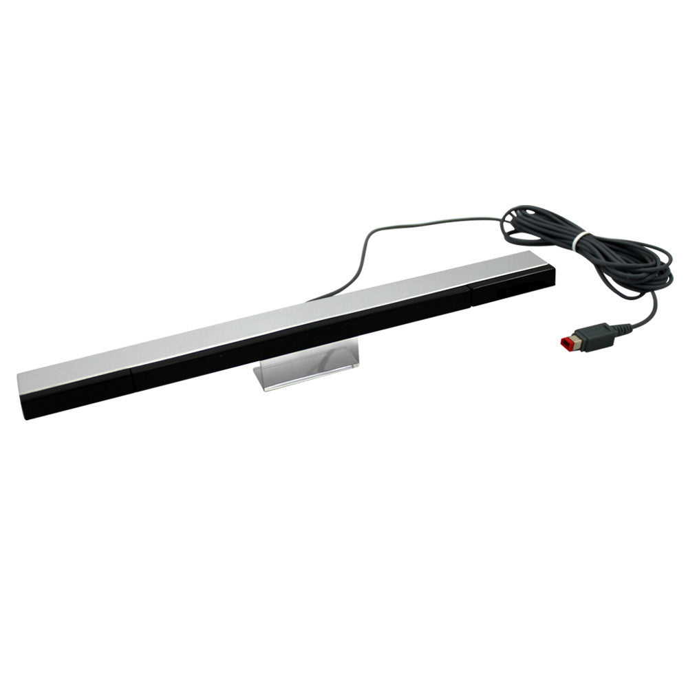 HKM-107027 Wired Infrared Signal Receiver for Wii U with Dual-Sided Tape and Multi-Controller Support