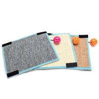 HKM-1071037 Durable Sisal Table Leg Cat Scratch Pad - Wear-Resistant, Available in White and Black Options
