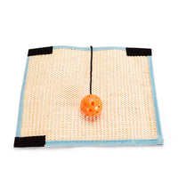 HKM-1071037 Durable Sisal Table Leg Cat Scratch Pad - Wear-Resistant, Available in White and Black Options