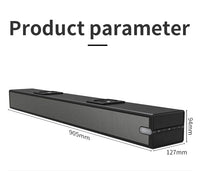 HKM-107155 2.1 Channel Wireless Home Theater Soundbar System with 100W Output and Hi-Fi Sound Quality