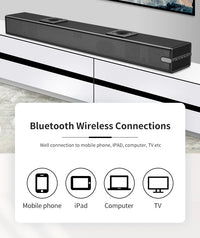 HKM-107155 2.1 Channel Wireless Home Theater Soundbar System with 100W Output and Hi-Fi Sound Quality
