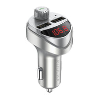 HKM-107219 Bluetooth Car MP3 Player with Dual USB Charger and Hands-free Calling