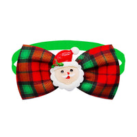 HKM-1073085 Plaid Bow Tie for Dogs and Cats ¨C Adjustable Scarf Accessory for All Seasons