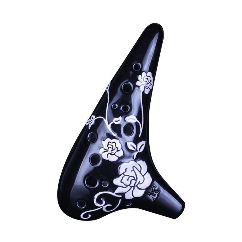 HKM-107411 Beginner-Friendly 12-Hole Ocarina for Learning and Performance