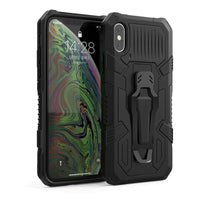 HKM-107411 Two-in-One Mobile Phone Case with Magnetic Back Clip and Kickstand for Samsung, Apple, OPPO, vivo, Huawei, Motorola, and Xiaomi