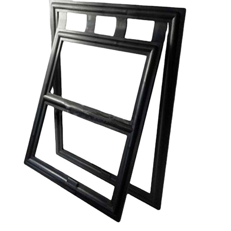 HKM-1074493 Pet Screen Door for Easy Access - Anti-Mosquito Design, Black & White, Sizes S & L