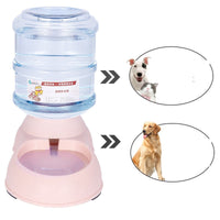 HKM-1074621 Pet Food Dispenser with Food-Grade Plastic, 3.75L Capacity, Easy Assembly and Cleaning