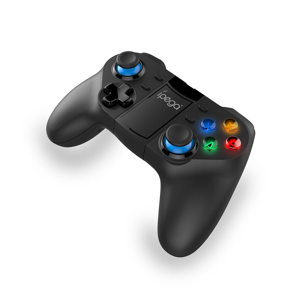 HKM-107475 Bluetooth Mobile Game Controller for iPhone and Android Devices with Vibration and USB Connectivity