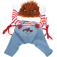 HKM-1075005 Cute Fatal Doll Pet Costume for Dogs and Cats - Autumn and Winter Apparel in S, M, L, XL Sizes