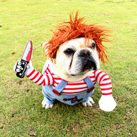 HKM-1075005 Cute Fatal Doll Pet Costume for Dogs and Cats - Autumn and Winter Apparel in S, M, L, XL Sizes