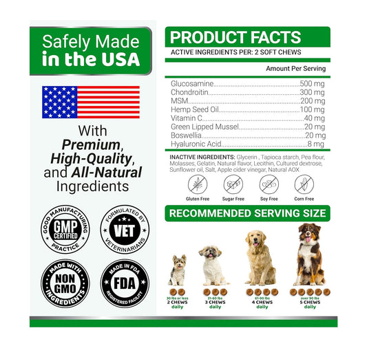 HKM-1076669 Chondroitin Soft Particles for Pet Hip and Joint Support