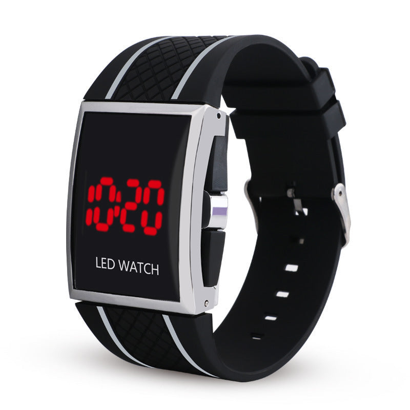HKM-107667 LED Fashion Casual Women's Watch with PU Band and Various Color Options