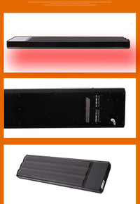 HKM-107923 Electric Infrared Radiant Heater Panel 3000W White Graphene Core 220V, 1333 x 285 x 80 mm