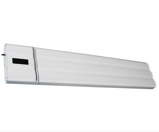 HKM-107923 Electric Infrared Radiant Heater Panel 3000W White Graphene Core 220V, 1333 x 285 x 80 mm