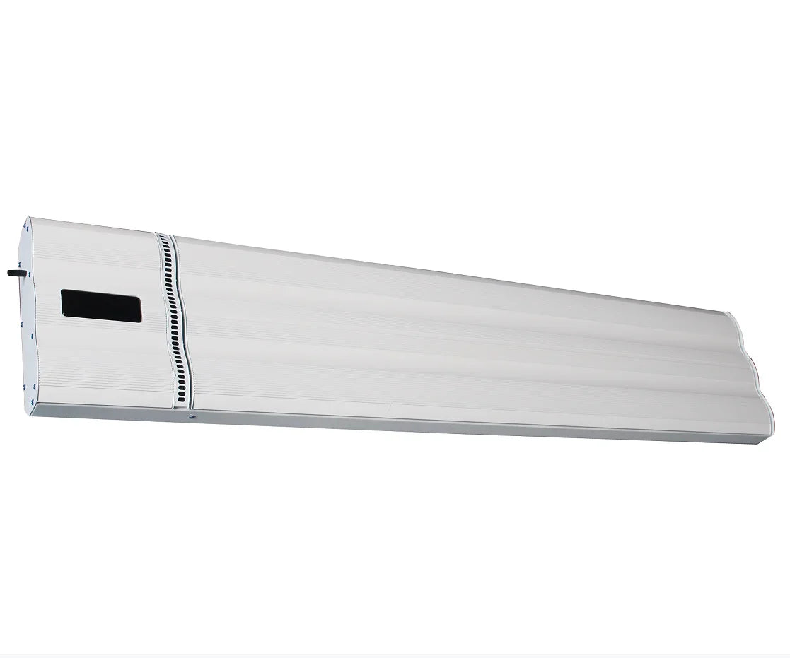 HKM-107923 Electric Infrared Radiant Heater Panel 3000W White Graphene Core 220V, 1333 x 285 x 80 mm