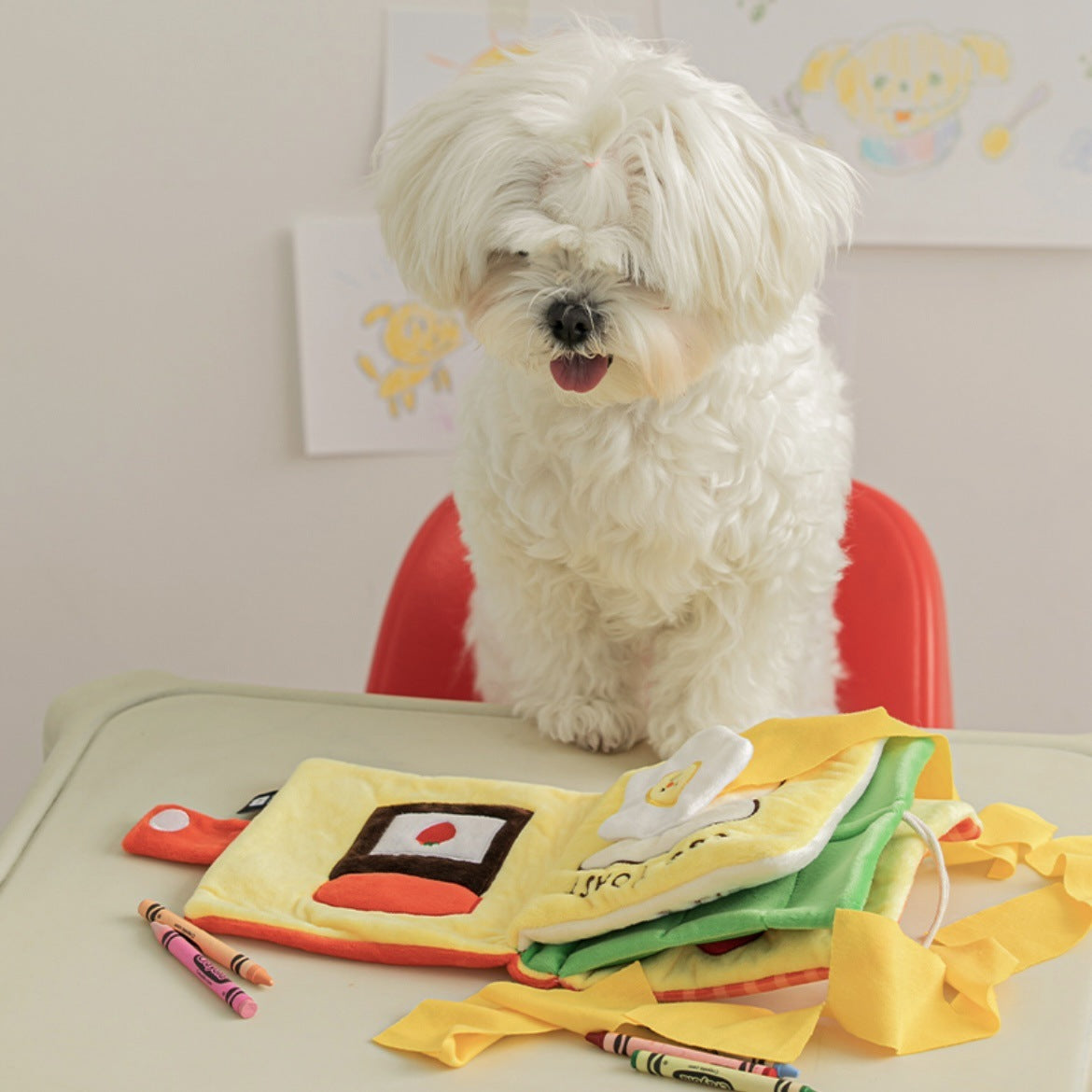 HKM-107923 Leaking Food Cute Sniffing Vocal Reading Toy