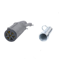 HKM-107987 Seven-Hole Plug for Trailers and Trucks - Durable Quick Connector for Secure Wire Connection