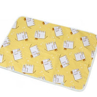 HKM-107987 Waterproof Pet Diaper Pad - Washable, Reusable Training Mat for Dogs and Cats with Absorbent Layers and Non-Leak Base