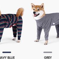 HKM-1080765 Cozy Cotton Four-Legged Dog Pajamas for Comfort and Style