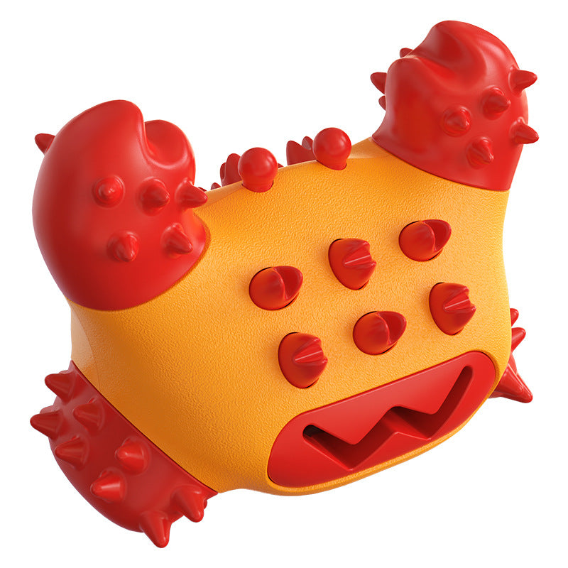HKM-1081405 Iron Armored Alligator Dog Toy - Variety of Colors & Heavy Armored Crab Dog Toy