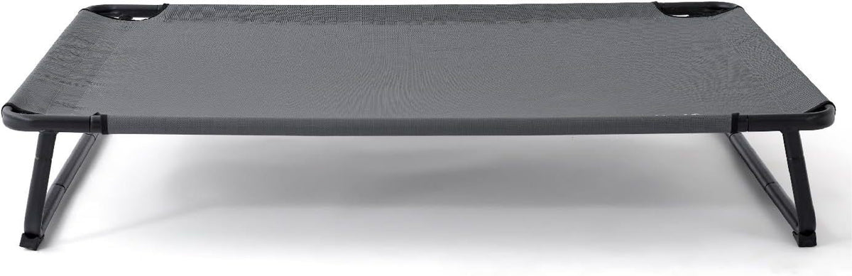 HKM-108307 Elevated Large Dog Bed with Adjustable Legs, Washable Mesh Cover, Non-Slip Feet, Indoor & Outdoor Use