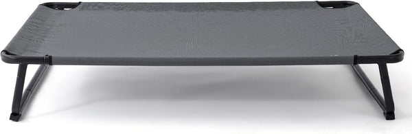 HKM-108307 Elevated Large Dog Bed with Adjustable Legs, Washable Mesh Cover, Non-Slip Feet, Indoor & Outdoor Use