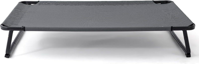 HKM-108307 Elevated Large Dog Bed with Adjustable Legs, Washable Mesh Cover, Non-Slip Feet, Indoor & Outdoor Use