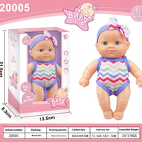HKM-1083837 Vinyl Baby Doll Figurine - 21.5 cm, Multiple Colors Available