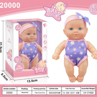 HKM-1083837 Vinyl Baby Doll Figurine - 21.5 cm, Multiple Colors Available