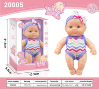 HKM-1083837 Vinyl Baby Doll Figurine - 21.5 cm, Multiple Colors Available